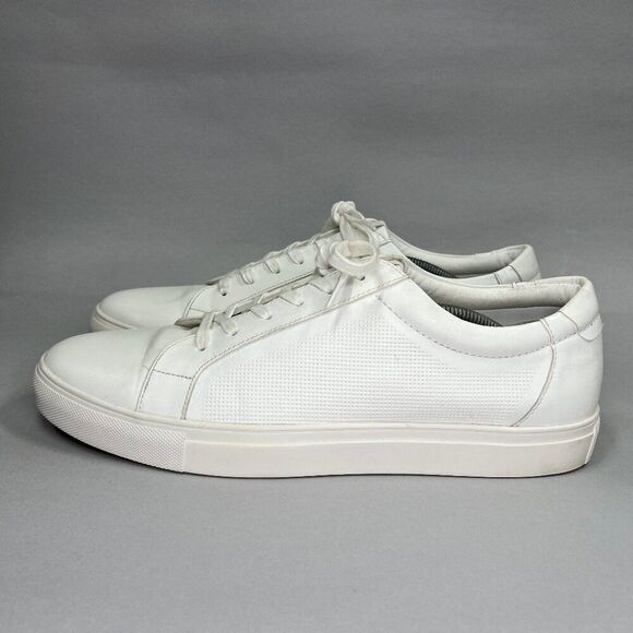 Puma Men's Size 13 White Low Top Sneakers - Picture 4 of 12